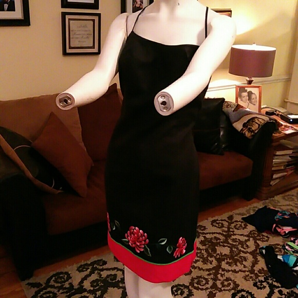 Geometrie ladies linen dress. - Picture 2 of 8